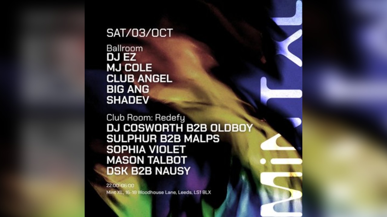 Mint XL presents DJ EZ