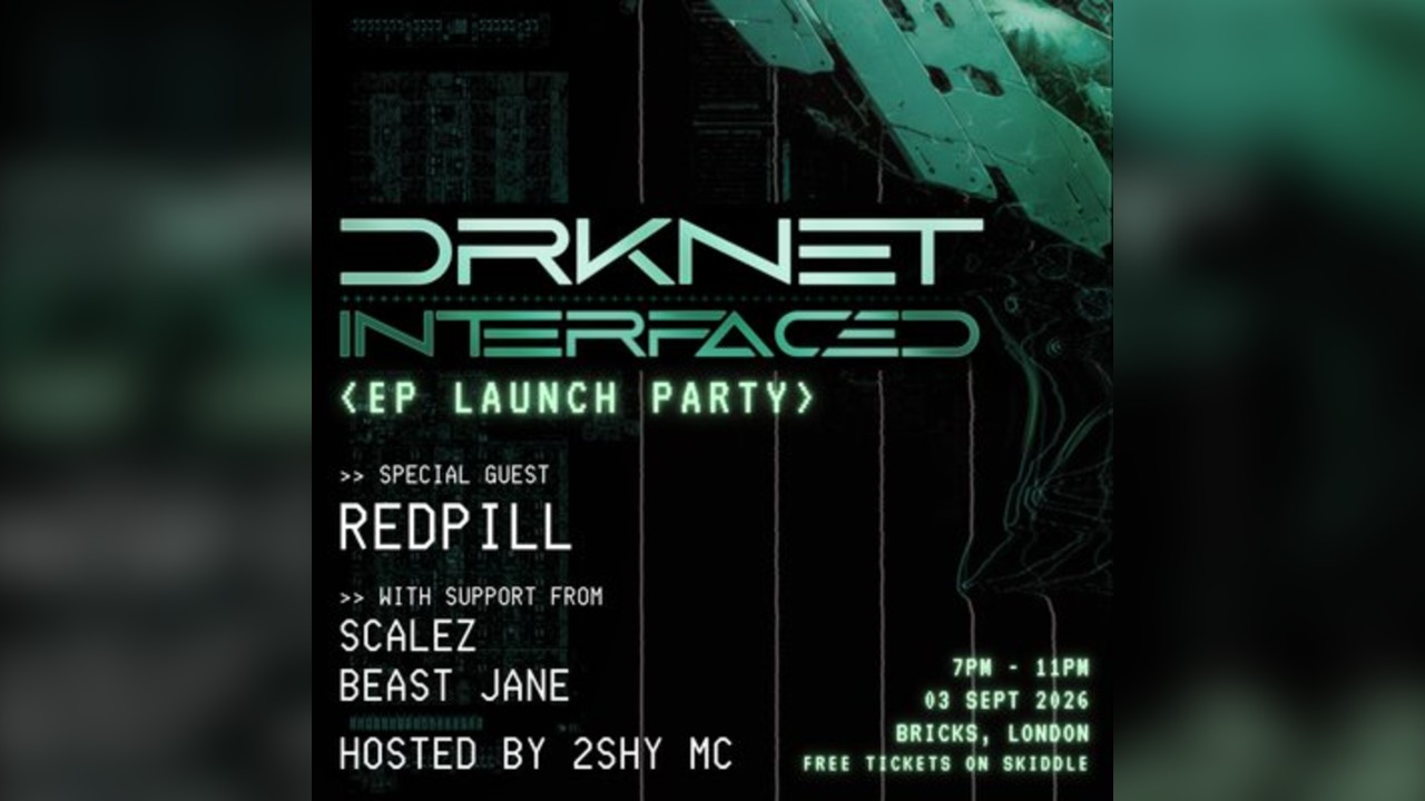 DRKNET 'INTERFACED' EP - FREE Launch Party