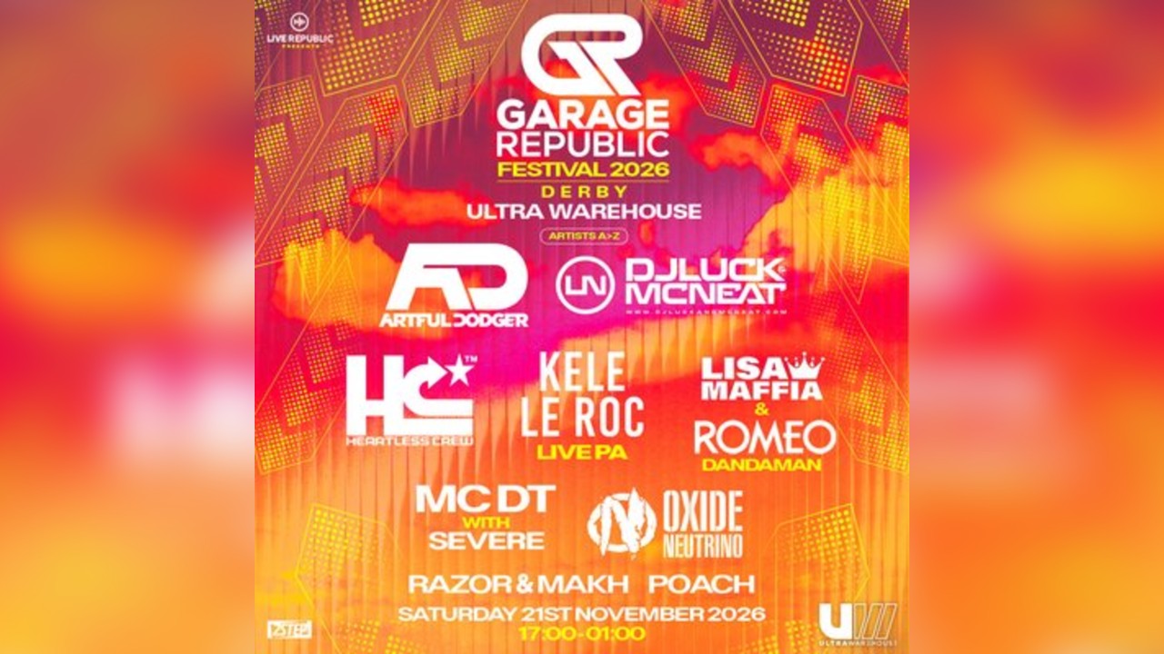 Garage Republic Festival | Ultra Warehouse Derby