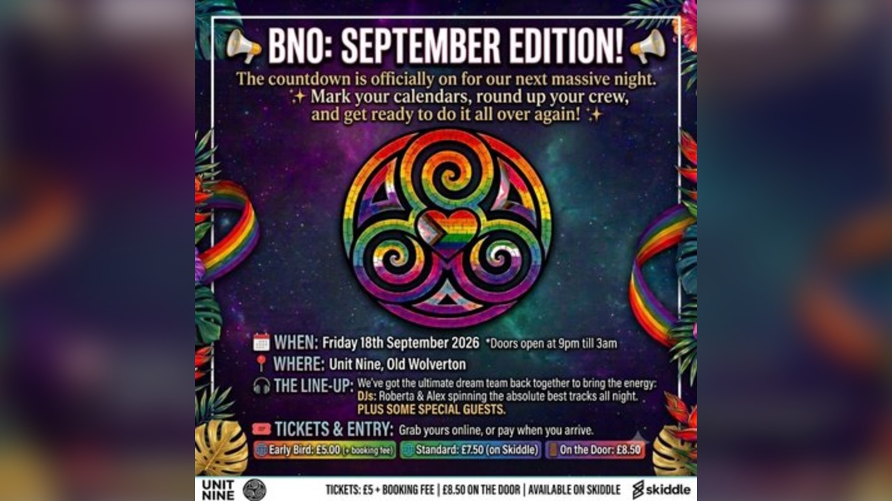 BNO: Big Night Out - September