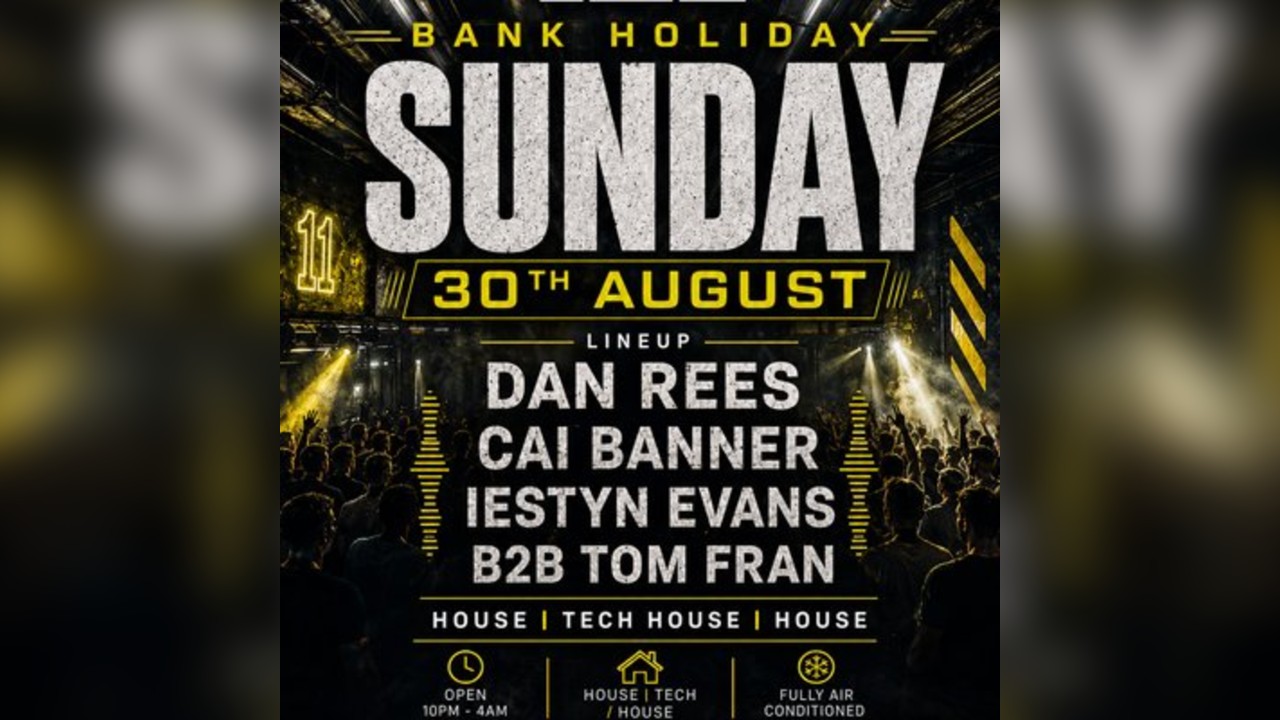 Bank holiday Sunday