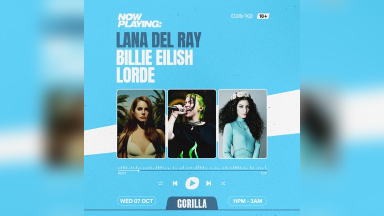 NOW PLAYING: Lana Del Ray, Billie Eilish & Lorde