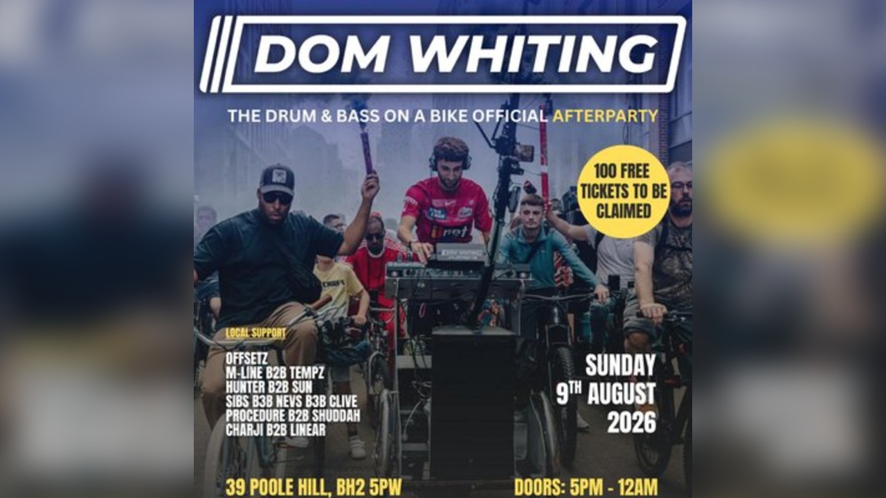 Dom Whiting's: Bike Ride Afterparty