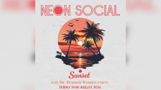 SUNSET - End of Summer Garden Party
