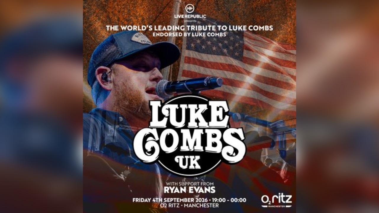 Live Republic presents Luke Combs UK | O2 Ritz, Manchester