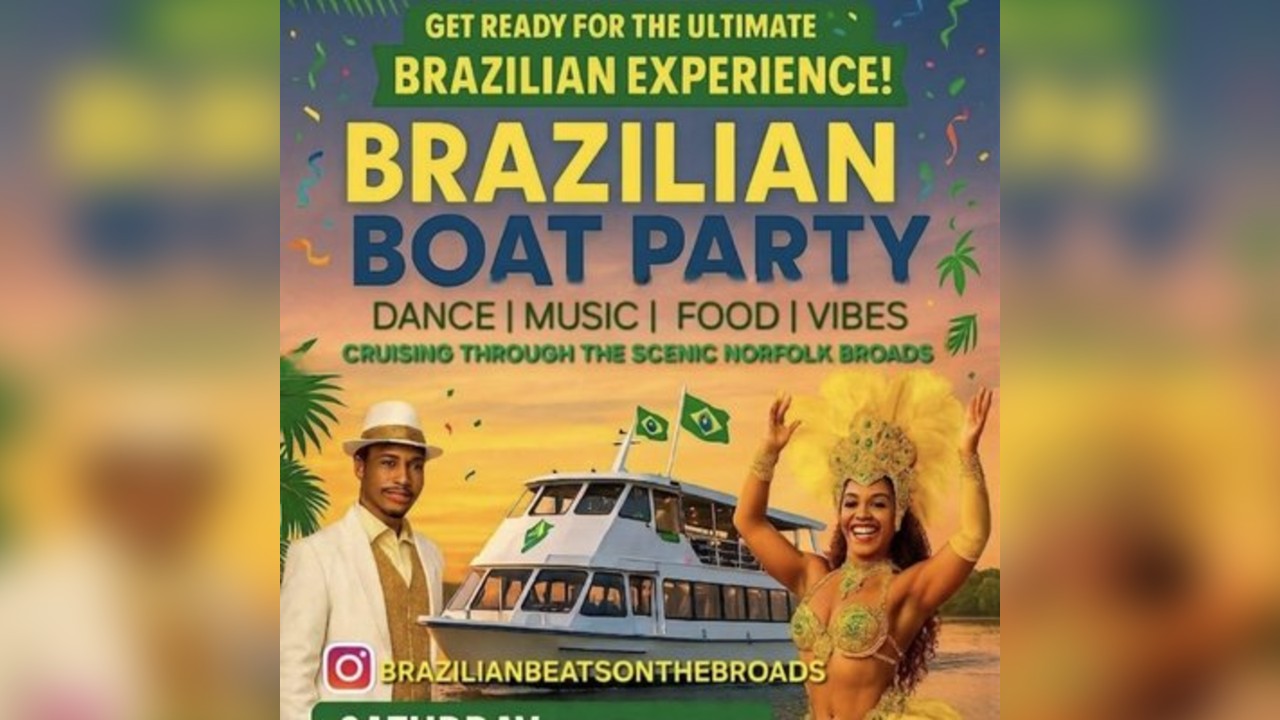 Brazilian Boat Party on the Norfolk Broads