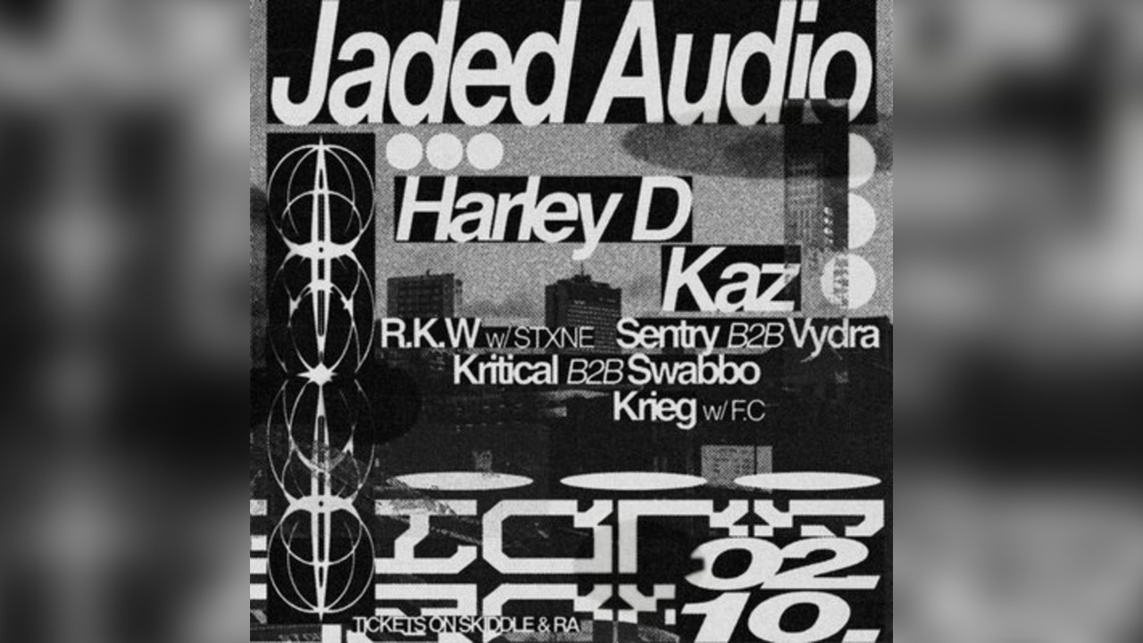 Jaded Audio Presents - Harley D & Kaz @ Honey Street Studio