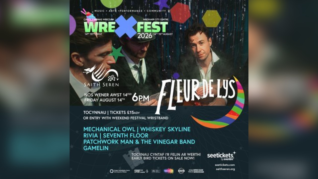 WREXFEST 2026 - Fleur de Lys plus guests