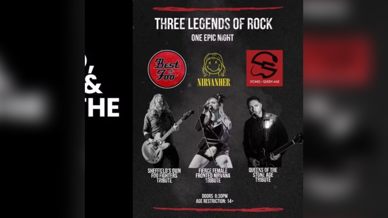 An Alternative Rock Tribute Night: Foo Fighters + QOTS + Nirvana