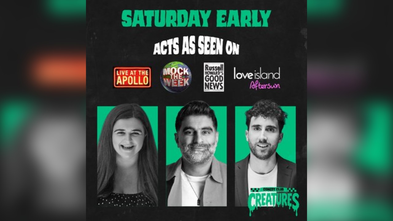 Saturday Afternoon Showcase|| Creatures Comedy Club
