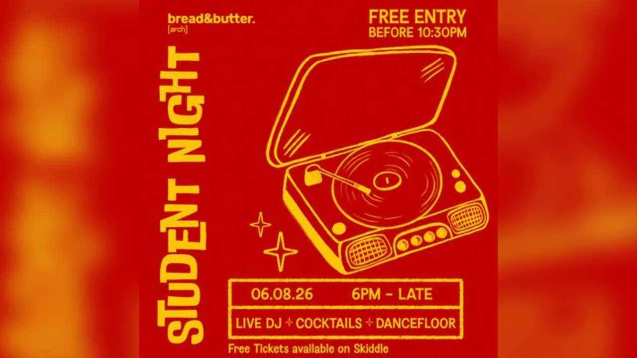 Student Night Free Entry B4 10:30PM
