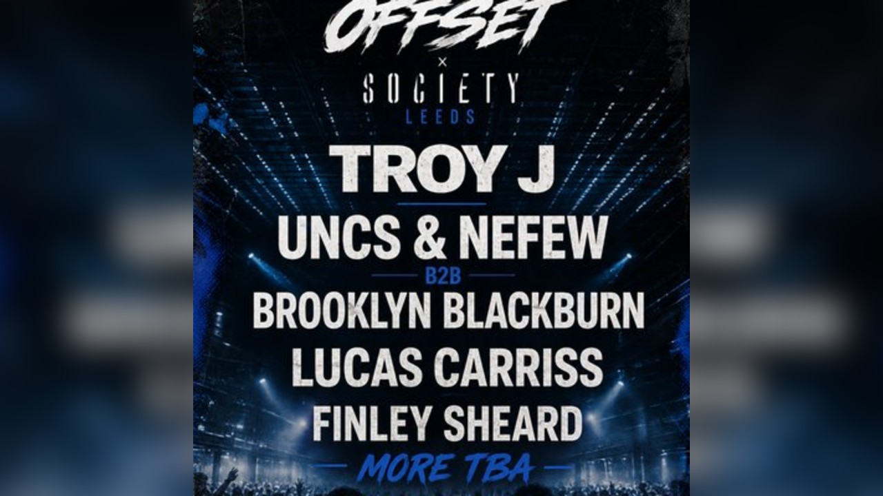 OFFSET AT SOCIETY (Bank Holiday Sunday)