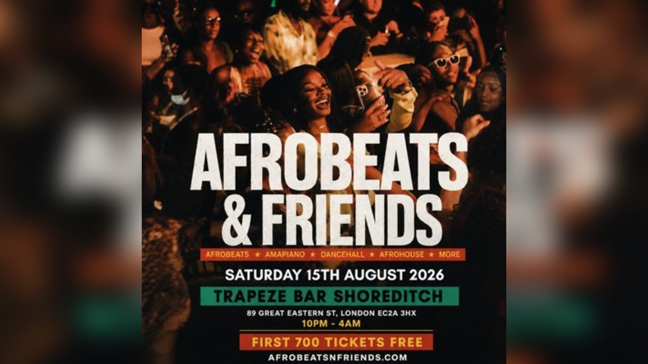 AFROBEATS & FRIENDS - Afrobeats, Amapiano & Bashment in Shoredit