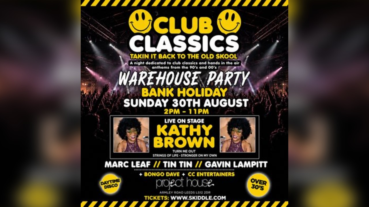 Club Classics 90s & 00s (Over30's)