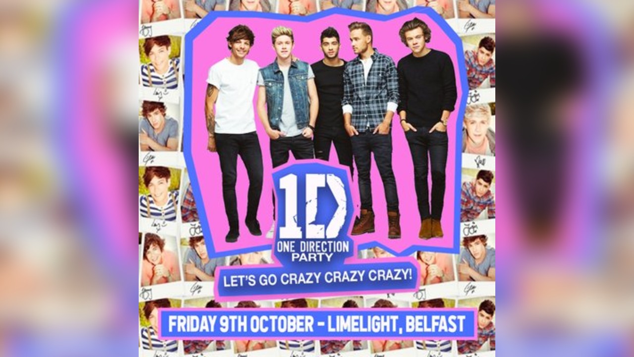 16 Years Of One Direction Party (Belfast)