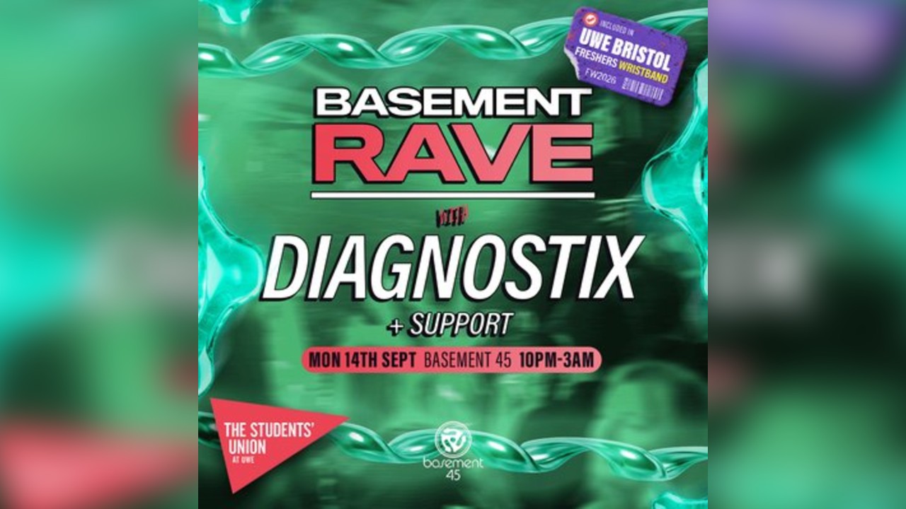 UWE Bristol Official Freshers | BASSment Rave w/ Diagnostix