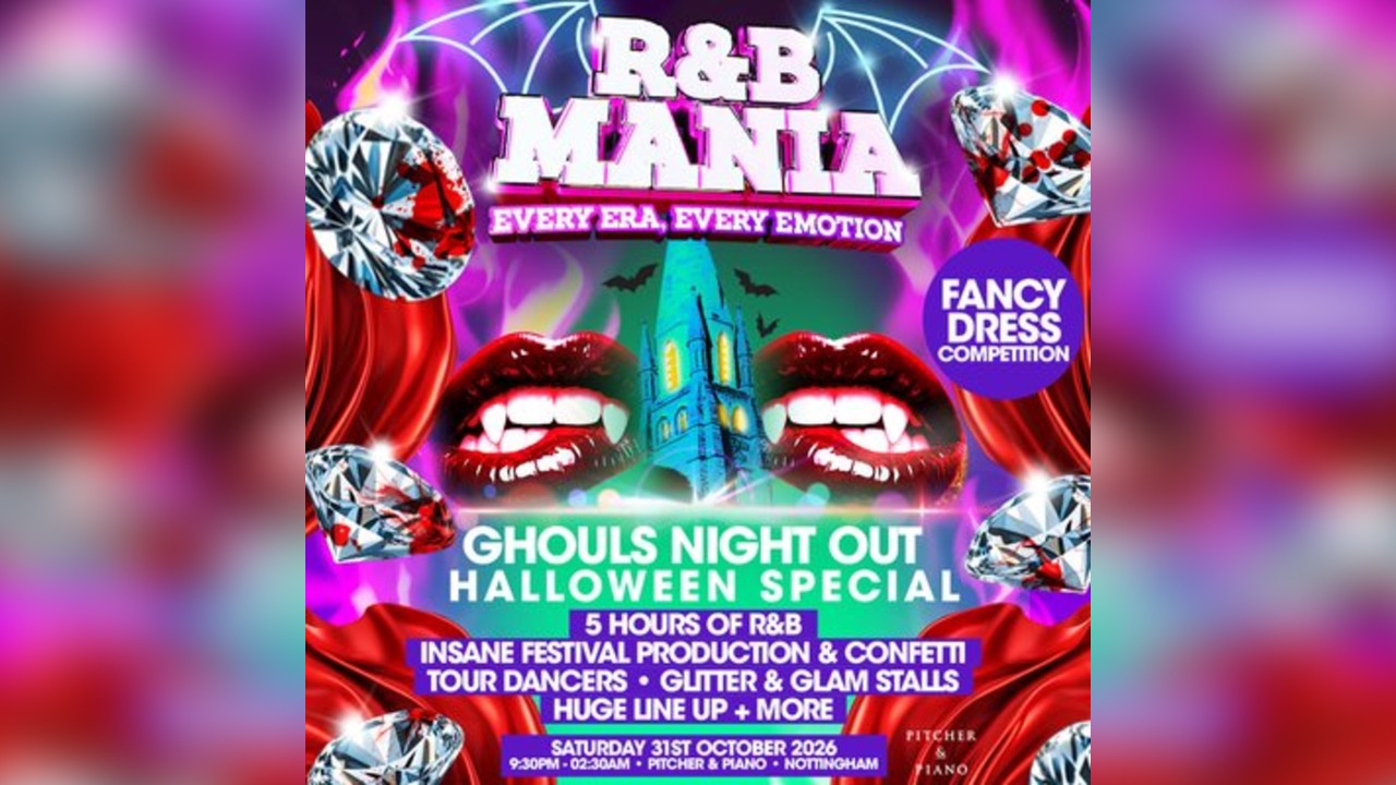 RNB MANIA| Nottingham's Halloween R&B Party