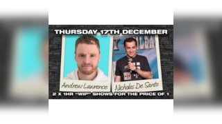 Andrew Lawrence & Nicholas De Santo Stand Up Comedy in Southampt