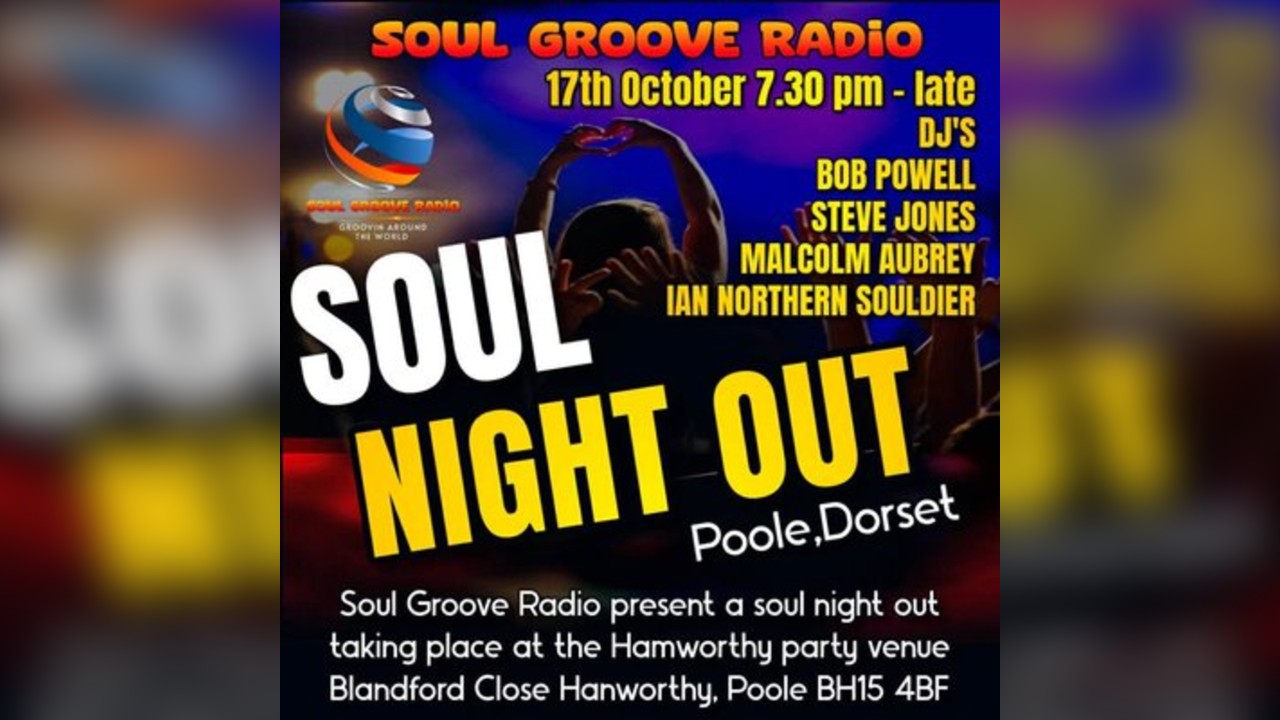 Poole Soul Night Out with SGR