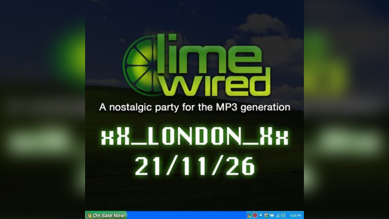 LIMEWIRED: A 2000s Nostalgia Party - London
