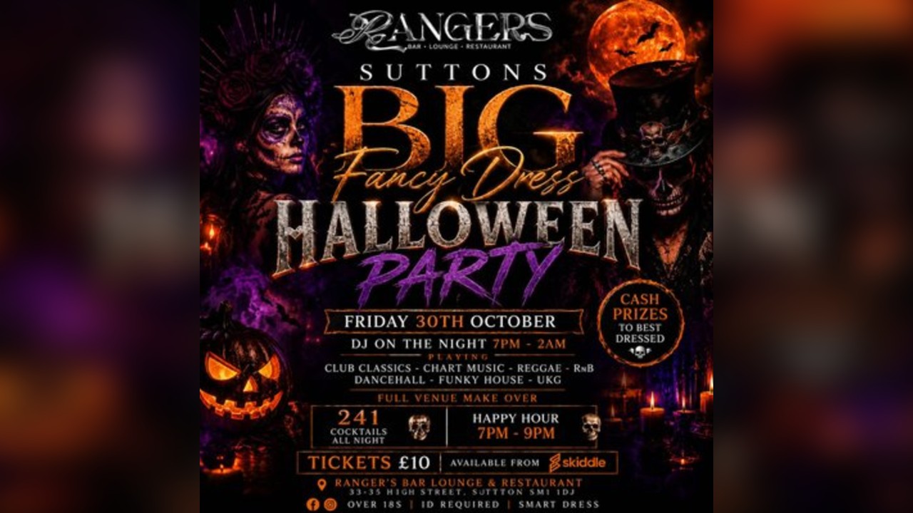 Suttons Big Fancy Dress Halloween Party
