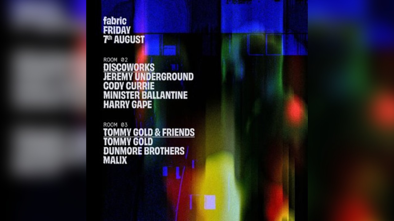 DISCOWORKS: Jeremy Underground, Cody Currie, Tommy Gold + more