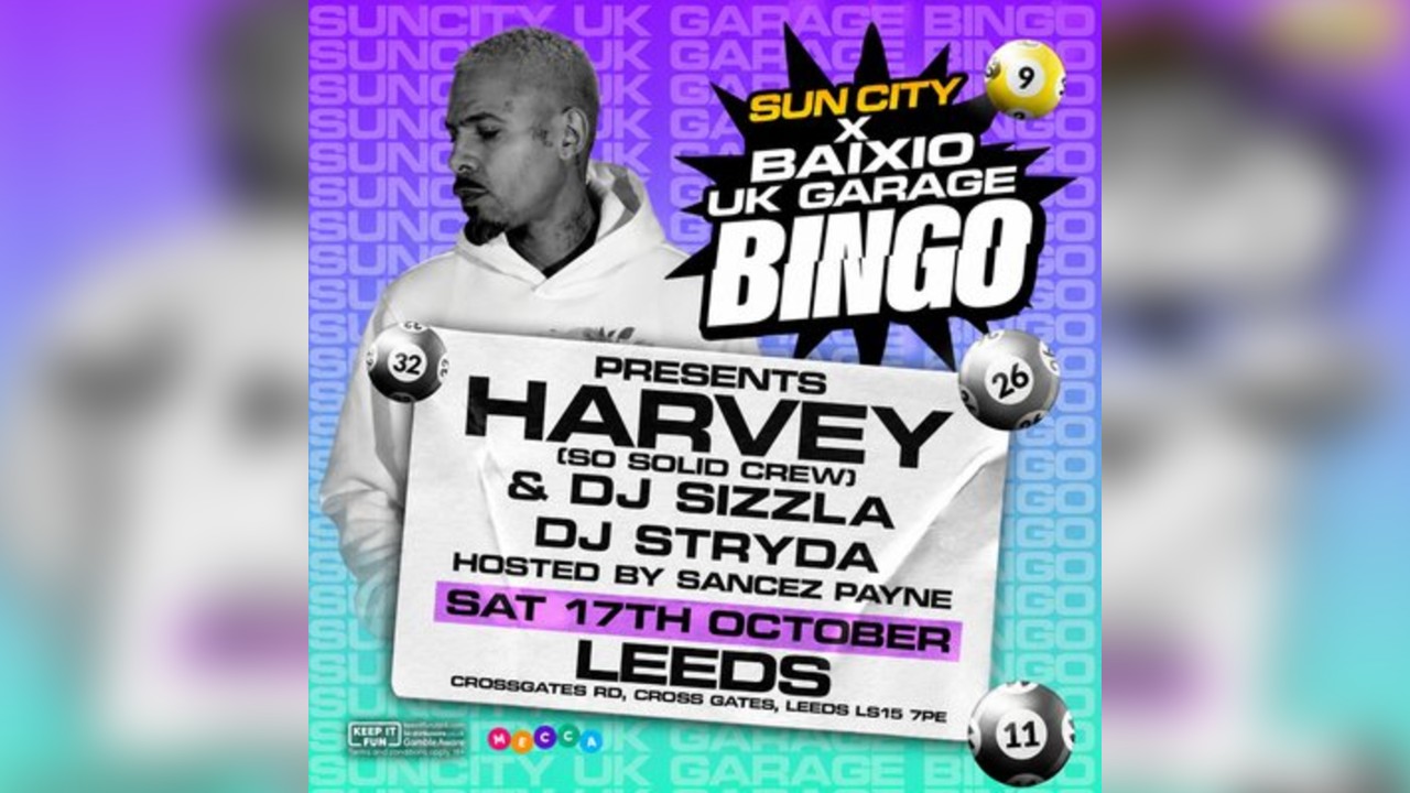 Sun city X Baixo UK Garage Bingo