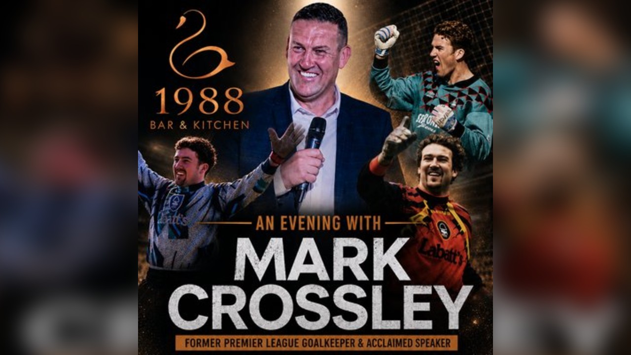 1988 Bar & Kitchen: An Evening with Mark Crossley
