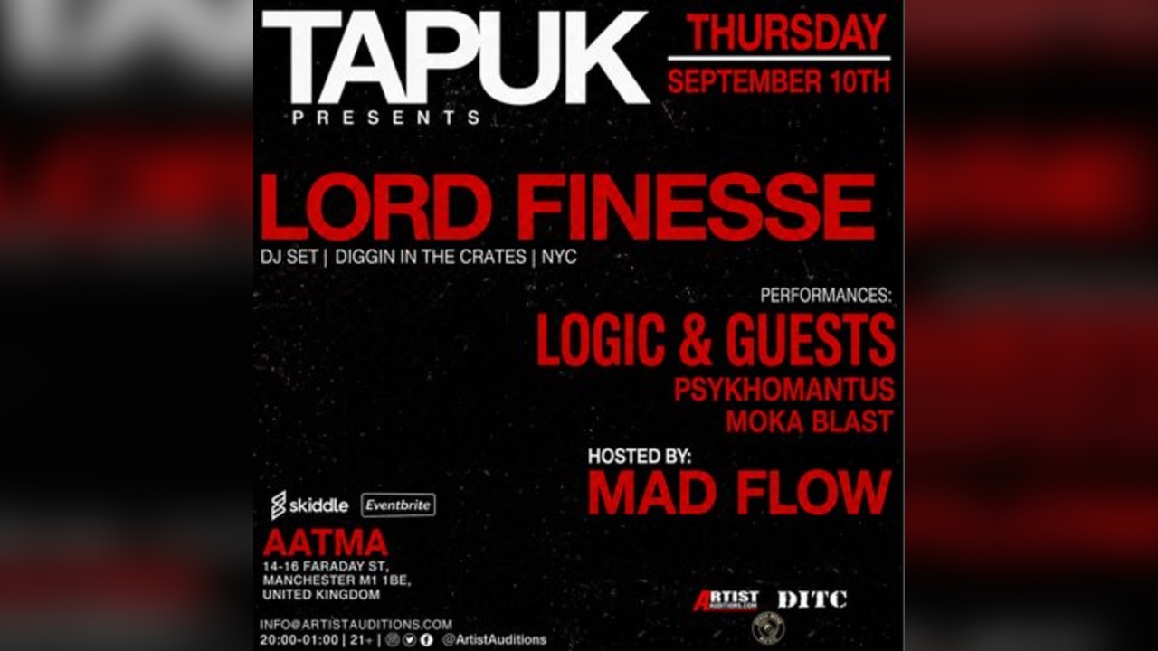 LORD FINESSE, Psykhomantus, Logic, Moka Blast, MadFlow
