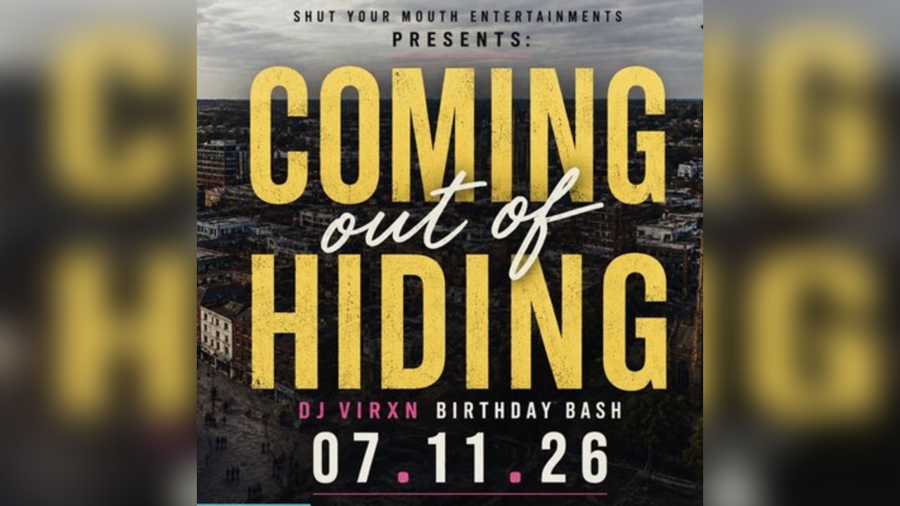 Coming Out Of Hiding - DJ VIRXN Birthday Bash