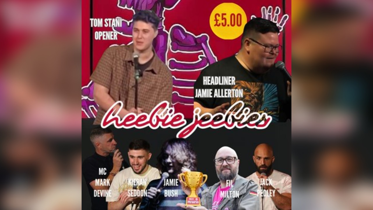 Liverpool's Laughs Comedy show with headliner Jamie Allerton