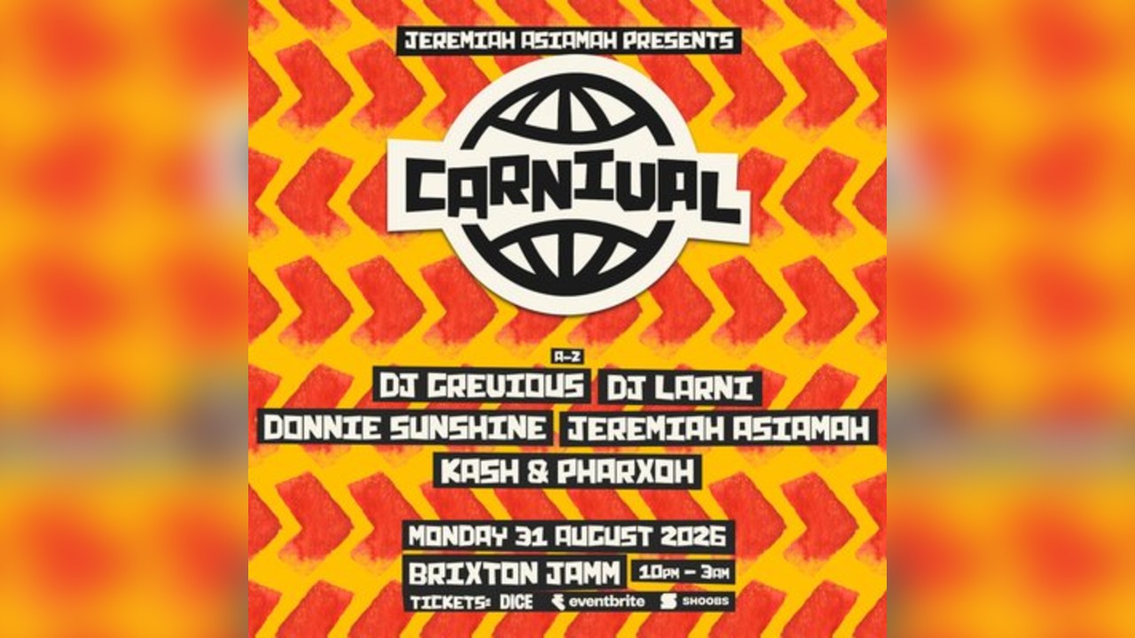 Jeremiah Asiamah presents: CARNIVAL