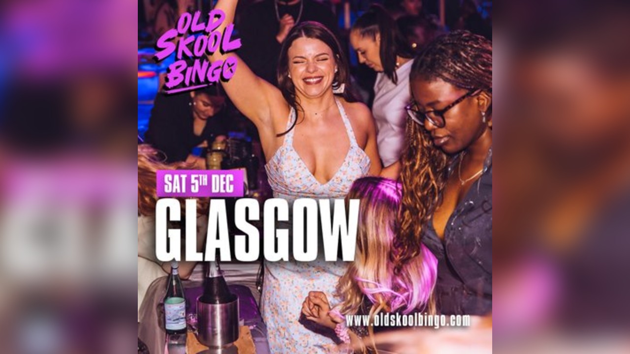 Old Skool Bingo Sat 5th Dec Glasgow