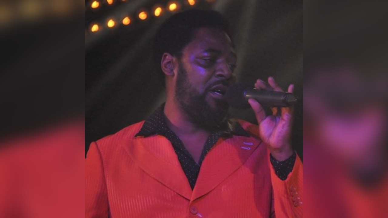 David Largie is Barry White
