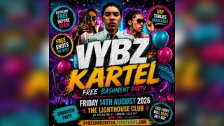 Vybz Kartel - Free Bashment Party - Everyone Free Before 12AM