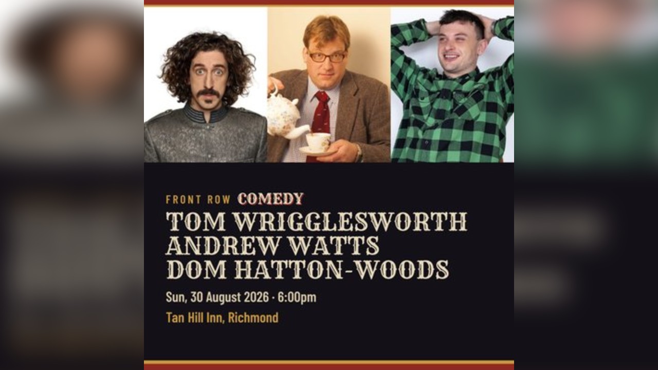 Comedy Night @ Tan Hill Inn, Sun 30th Aug 2026