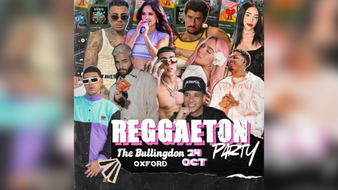 Reggaeton Party (Oxford) October 2026