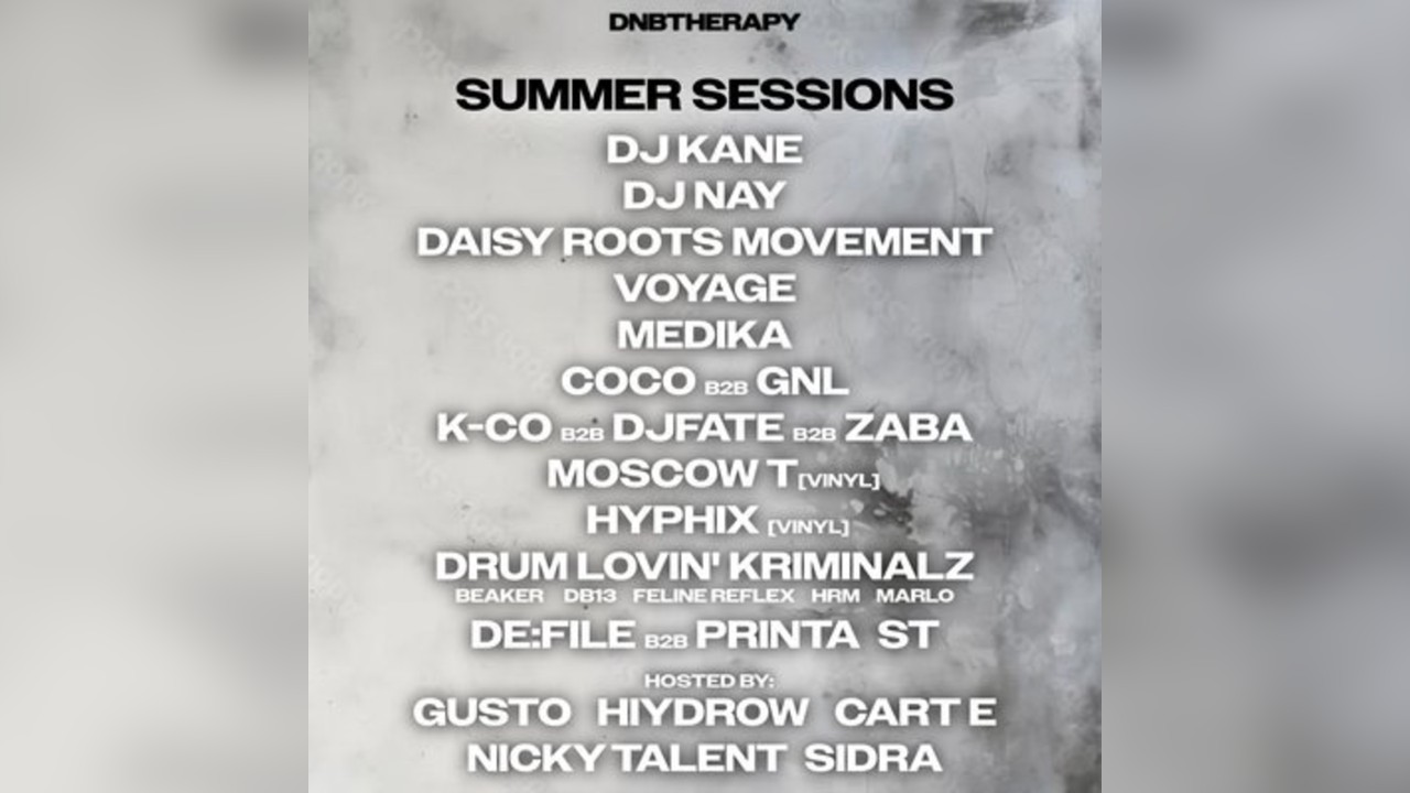 dnbtherapy: SUMMER SESSIONS: Carnival WarmUp