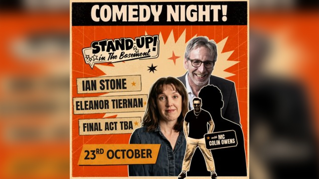 Stand Up Comedy With Ian Stone, Eleanor Tiernan + More Tba