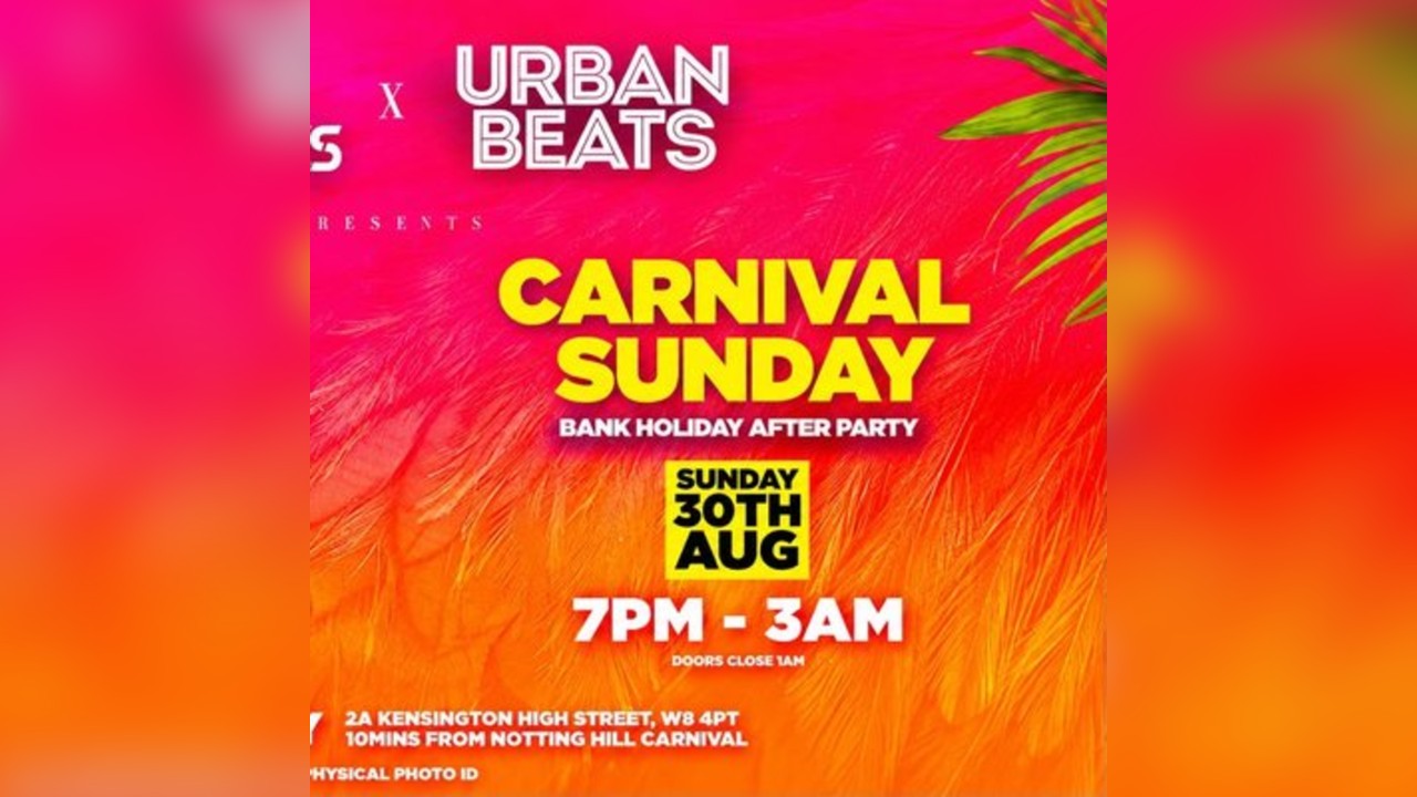 Carnival Sunday After Party, Rampage , Wigman , Beezo