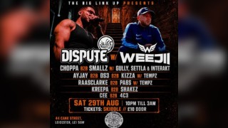 The Big Link Up Presents The Afterparty - Dispute and Weejii