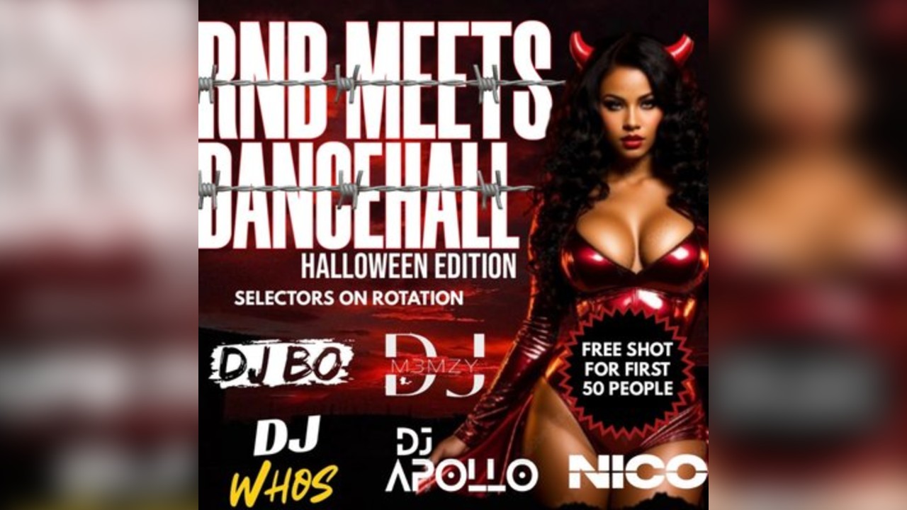 RNB Meets Dancehall - Halloween Edition