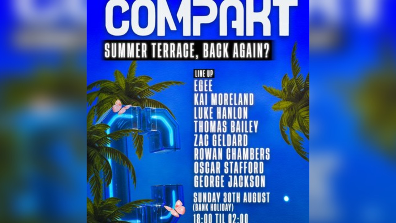 Compakt, summer terrace back again?