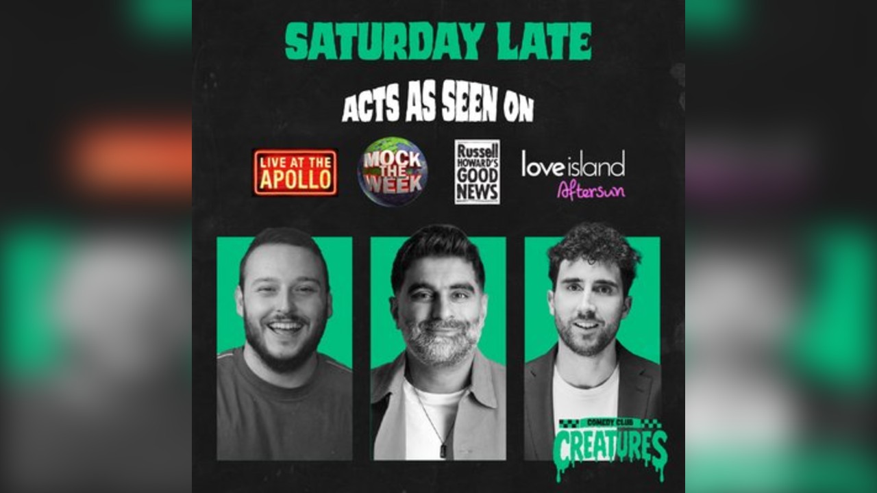 Saturday Night Showcase|| Creatures Comedy Club