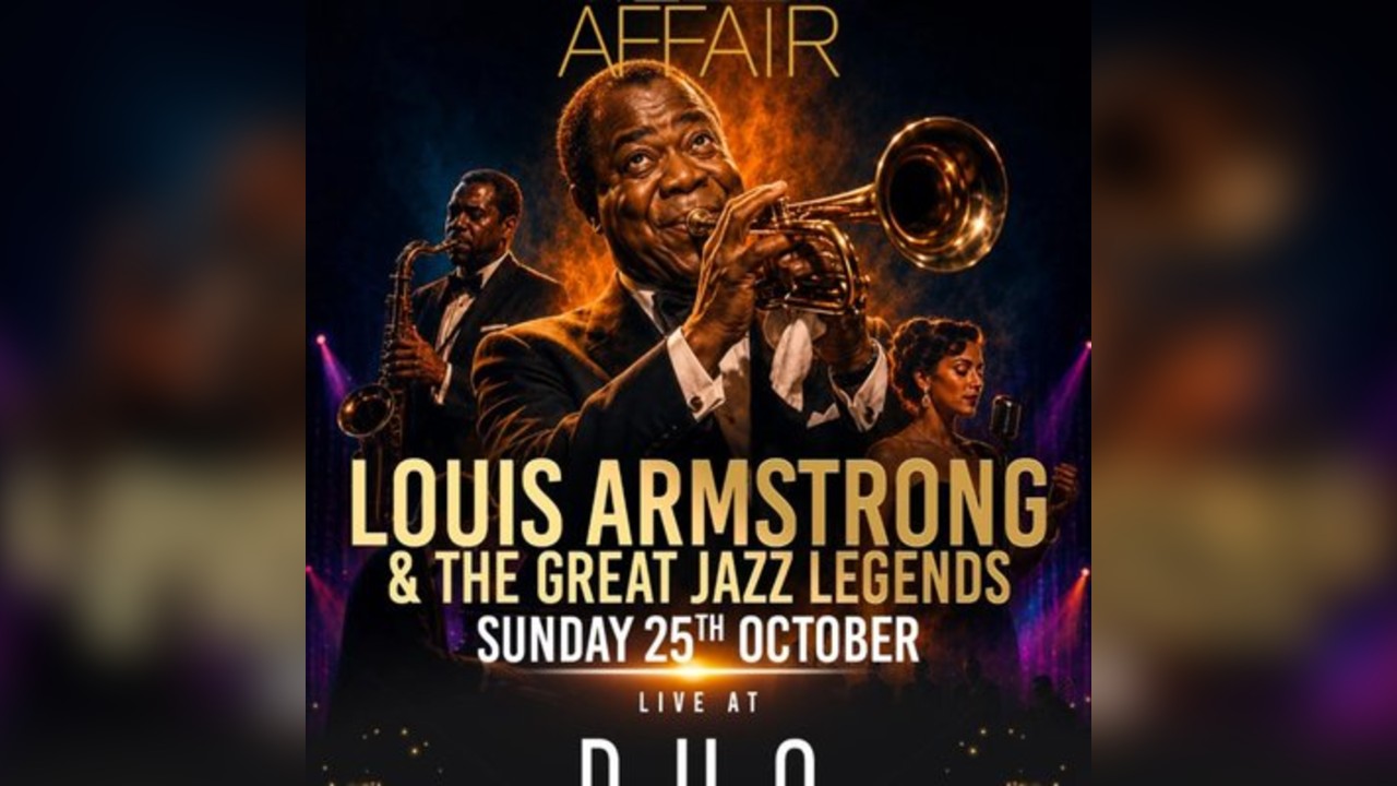 Jazz Affair Live Jazz Swing & Timeless Classics Sunday 25th Oct