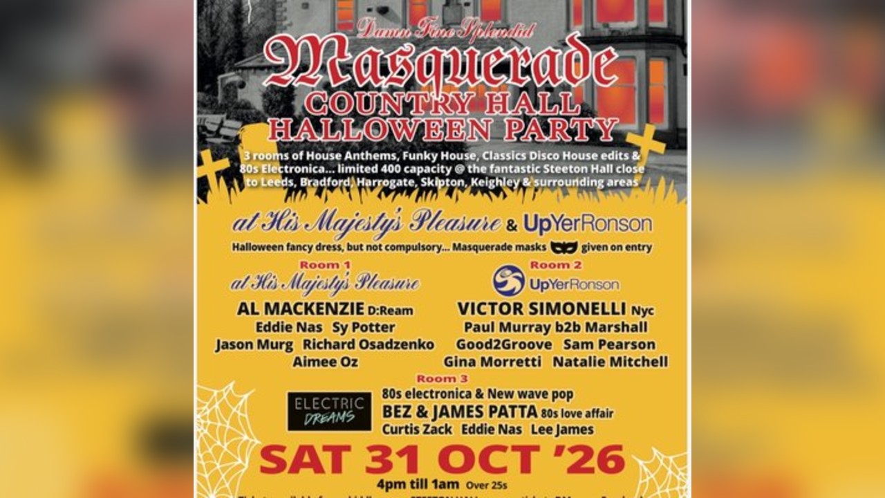 Masquerade Halloween house party