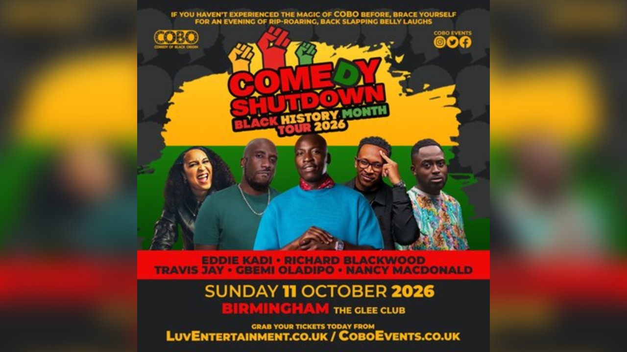COBO: Comedy Shutdown | Black History Month Special - Birmingham