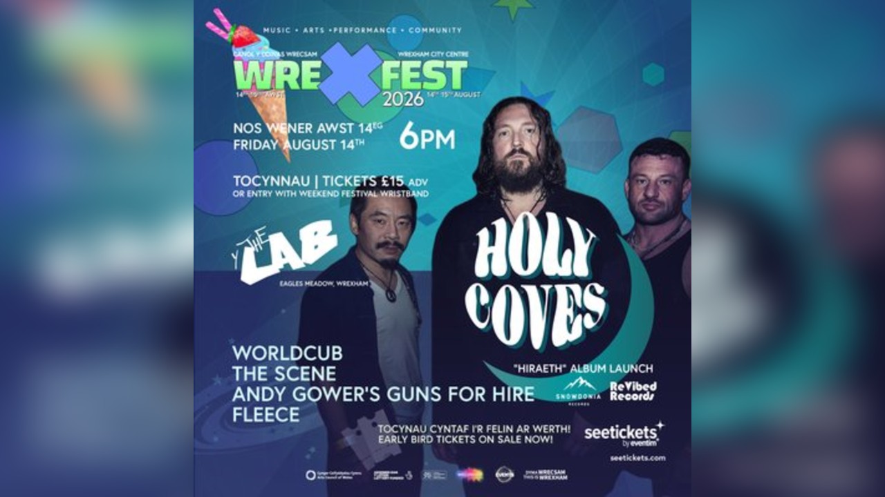 WREXFEST 2026 - Holy Coves plus guests