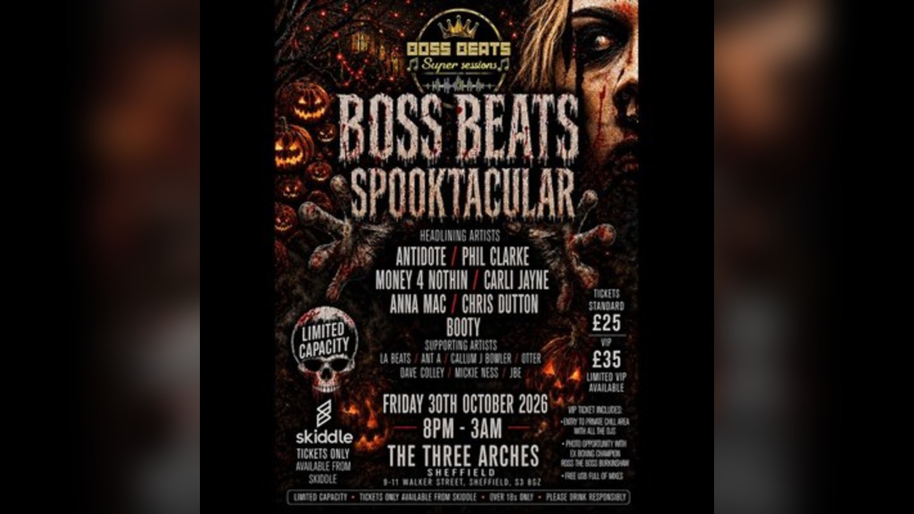 Boss Beats Super Sessions Spooktacular