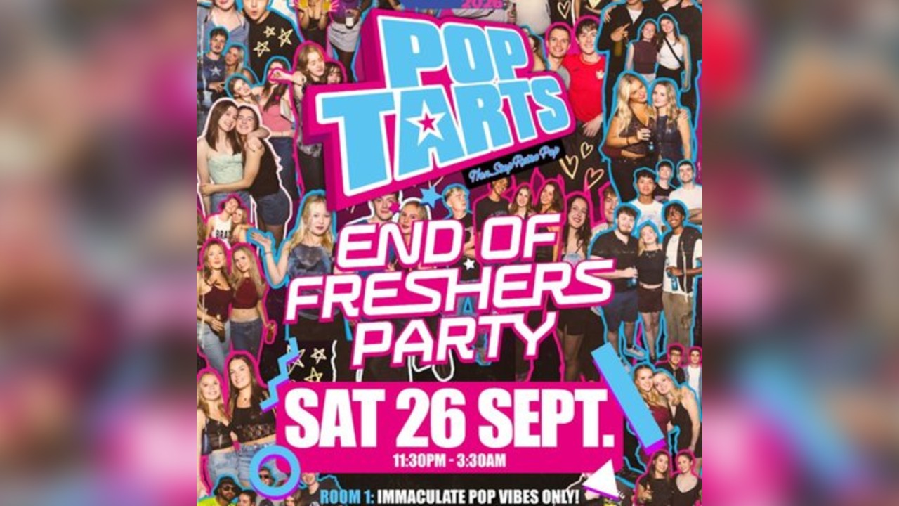 Pop Tarts: End of Freshers Party